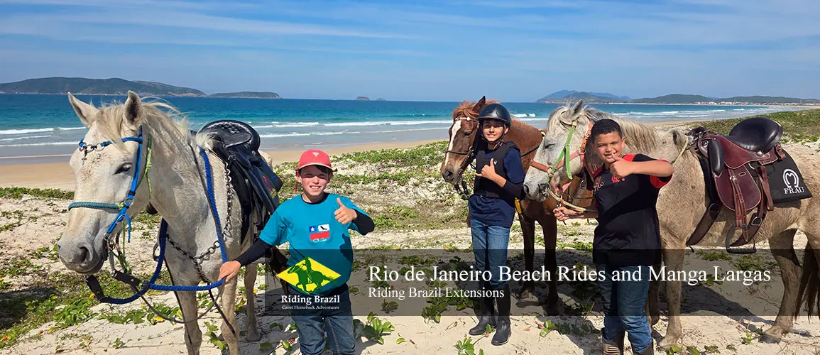 Great fun rides on the sea shores of Rio´s Lake region