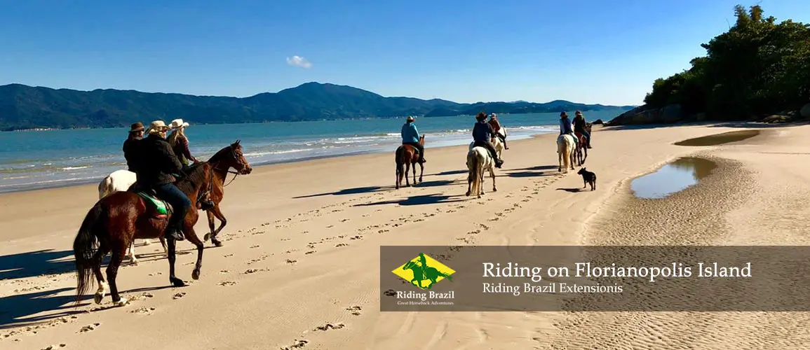 Beach Riding on Florianopolis Island
