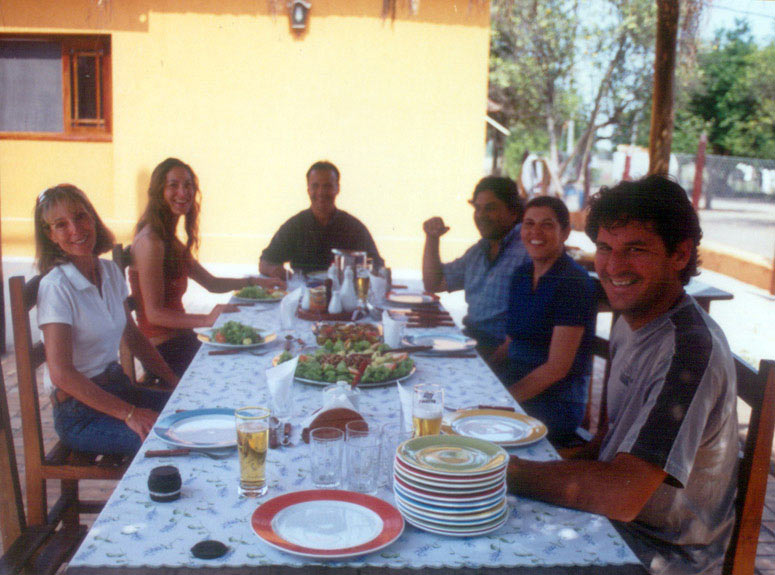 Lunch at the Nhecolândia Ranch  