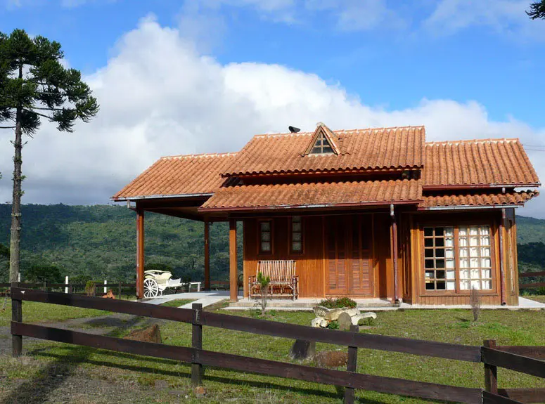 Our cozy chalet at the Vale do Neblina Inn